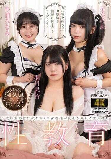 BAGR-089 即将迎来初夜的小姐与陪伴她练习的两名女仆