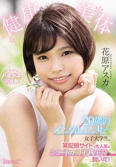 CAWD-254 健康美体 20岁的网红女大学生，在某直播网站上人气爆棚的短发LIVER脱掉了！ 花原明日香