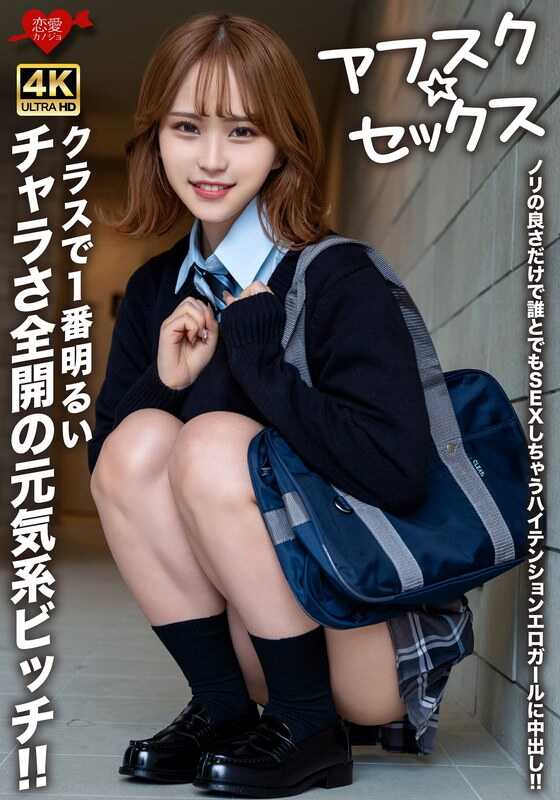 EROFV-281 【阿芙斯克☆性爱】班级里最开朗的全开元気系婊子！！只凭良好的气氛就和任何人发生性关系的高能量色情女孩被内射！！