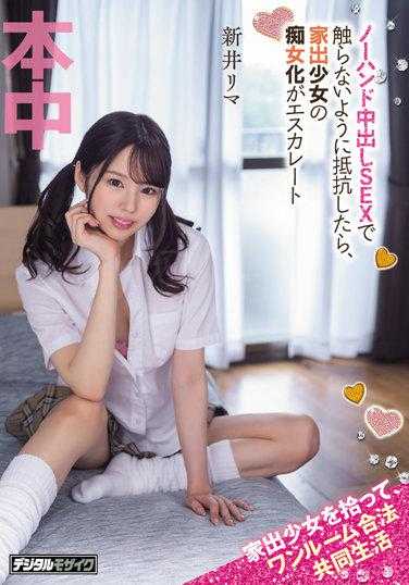 HMN-273 捡到离家少女在套房里合法共同生活。用无手中出性交来不摸地抵抗，想不到离家少女的痴女化变本加厉 新井里真