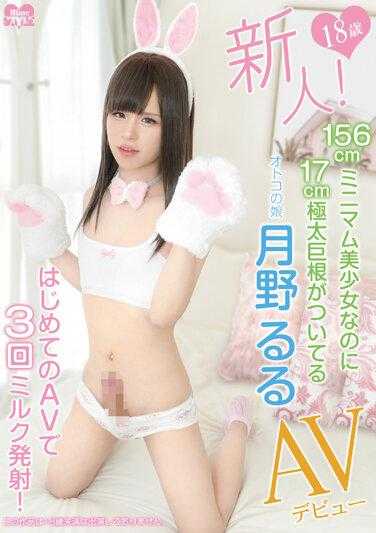 HSM-056 18岁新人！ 156cm 最小美少女，拥有 17cm 粗鸡巴，Ruru Tsukino AV 出道！ ！ 590 0 - 月野るる