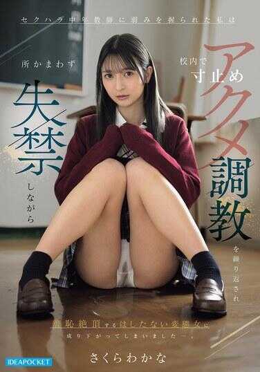 IPZZ-924 被性骚扰中年教师抓住弱点的我，在校内被反复进行寸止高潮调教，变得即使在所不顾地失禁也无法达到羞耻绝顶的变态女了……。 樱若菜
