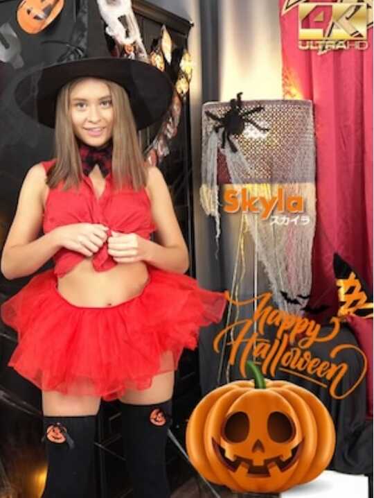 KIN8-3943 万圣节特别活动 万圣节用肛门来玩吧 Skyla / 斯凯拉
