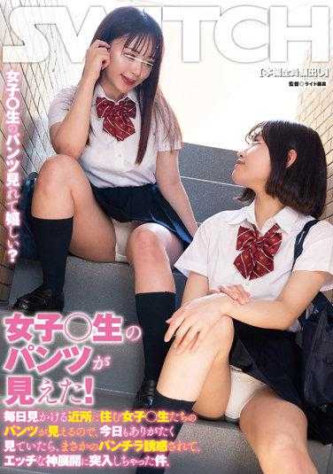 SW-878 看到女学生的内裤了！每天都能看到住在附近的女学生们的走光 唯奈美月 几田真知