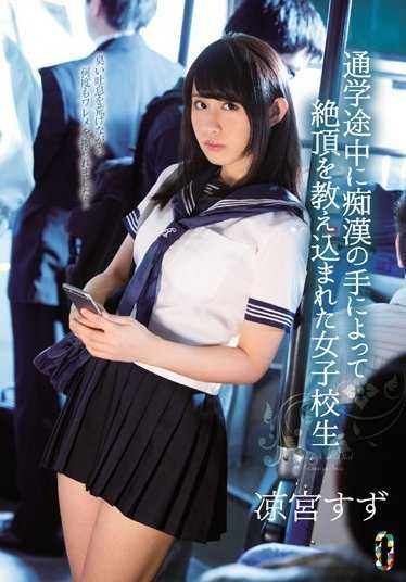 TEAM-092 Suzu Ryomiya，一个在上学路上被色狼教唆达到高潮的女学生