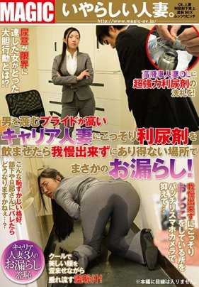 TEM-066 给一个蔑视男人的高傲职业妻子偷偷喝了利尿剂，结果她忍无可忍，在不可能的地方发生了意想不到的尿失禁！