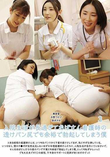 UMD-791 住院生活太长，即使是阿姨护士的透明内裤屁股也能轻易勃起的我 3