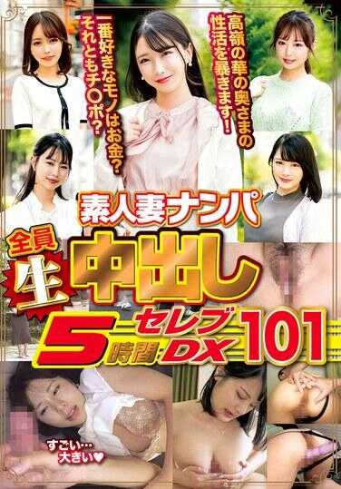 WA-570 素人人妻搭讪 全员生中出 5小时 名流DX 101