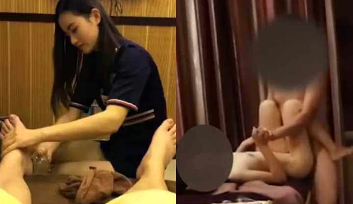 情人节抽插洗脚妹～带上耳机听声音你会感谢我的