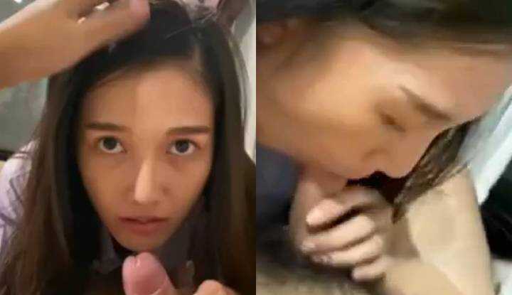 把屌吹硬，女友就可以坐上来摇了