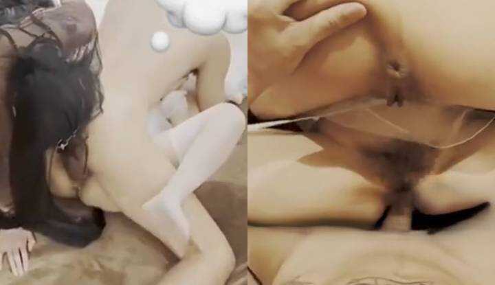 和姊妹们饥渴难耐，找来大屌男帮我们止痒