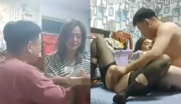 熟女同事找我喝酒，借着酒劲半推半就给内射了