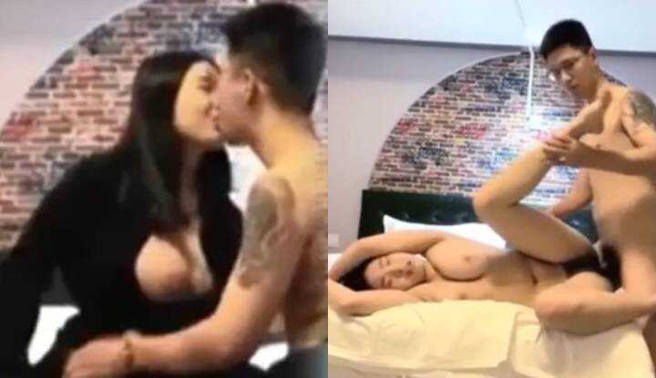 这年头巨F乳女学生上哪找，有幸约上当然直接操爆她