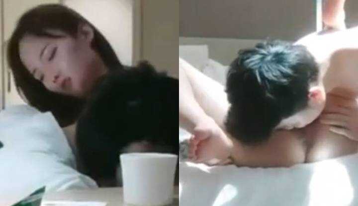 正因你是我心中的女神，我更想近距离观赏你的穴