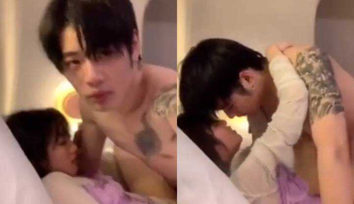 可怜的女孩怎么喊叫也没用，老子付了钱就是要你腿打开