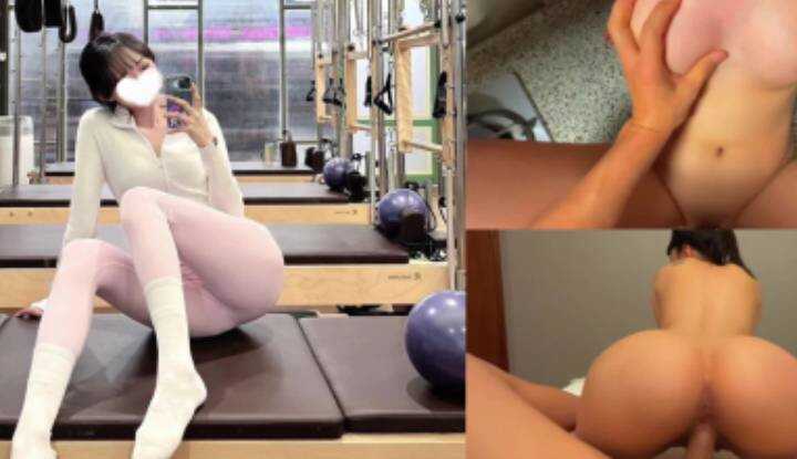 健身女教练筋骨柔软，没想到小穴这么紧实