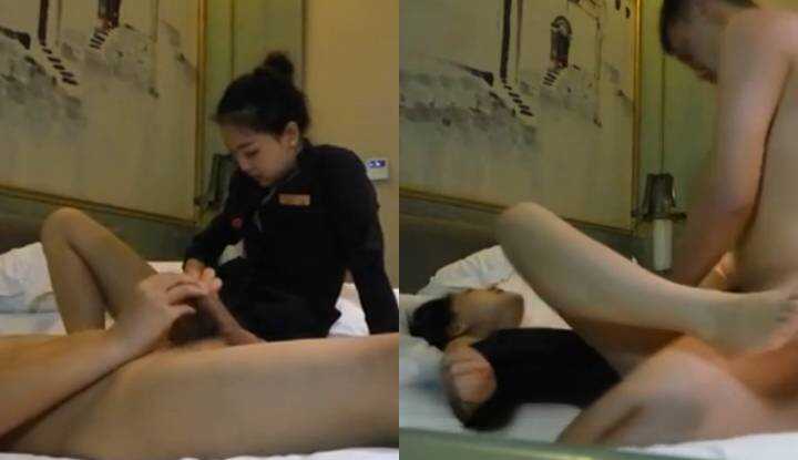 这间旅馆的客房服务真赞，直接由性感女经理作为美味早餐