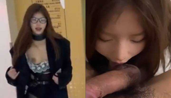 漂亮姐姐在外勾引我，最后忍不住让她口