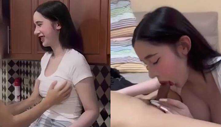 明明男友昨天才中出过，今天又想射精在小穴中