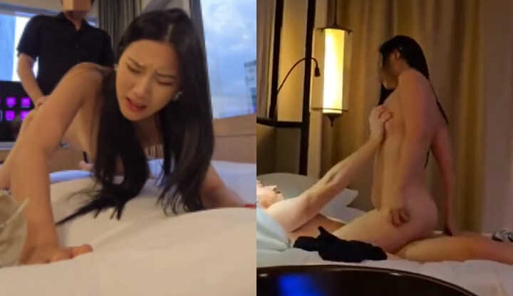 和大胸已婚妇女一夜情，被操时胡言乱语。