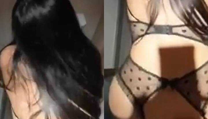淋浴间猛操长发美女，整间浴室都听得见