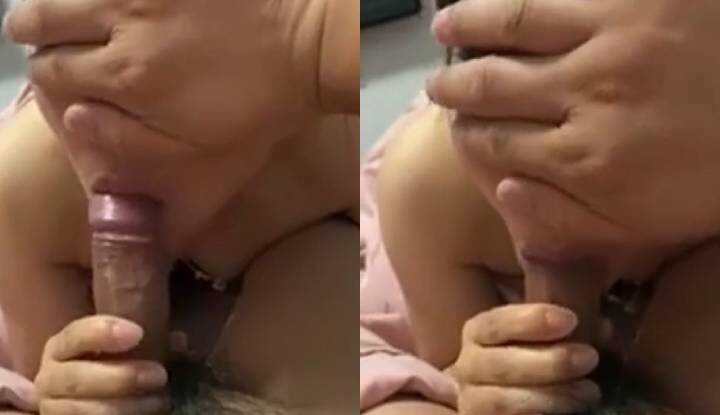 蒙着眼女友就不害羞了