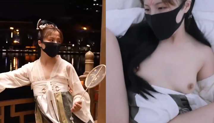 古装极致户外漏出 摄影师被撩的受不了直接开干