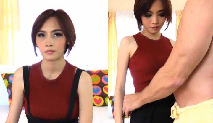 交友软体约到的漂亮妹子，好好用大屌招待她