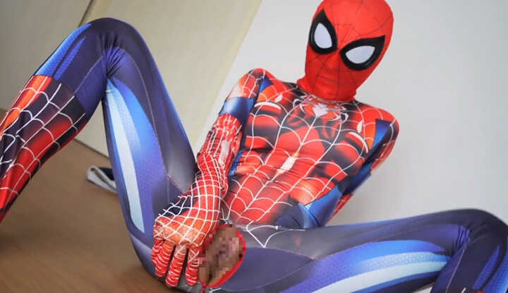 变态女友穿着蜘蛛装勾引