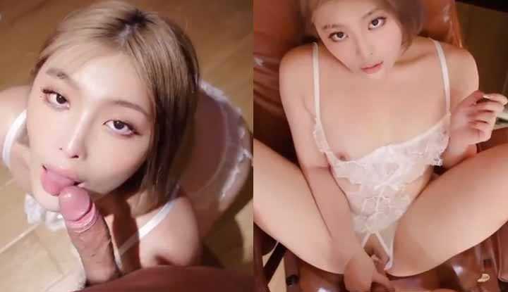 自己掌镜拍自己的骚样