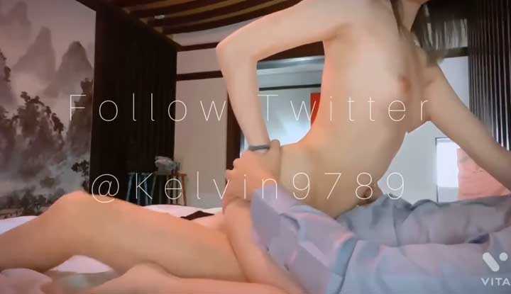 偷情真的特别刺激～还很容易高潮耶