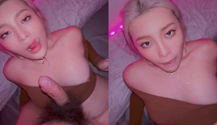 快点口爆我的嘴，想要被射满满才会爽～