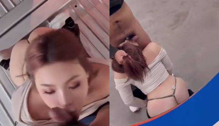 开工了要来收心操一下吧 啊怎么在停车场… 而且在监视器下面