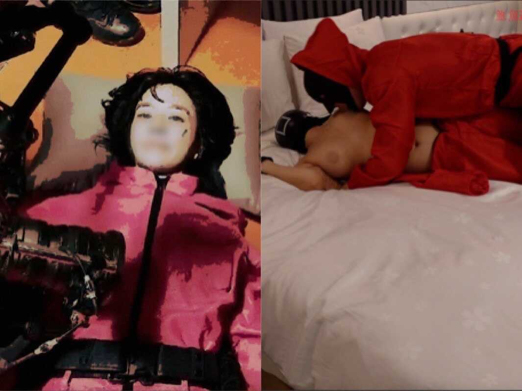 午后诱惑 鲍鱼游戏II之姜霞不听话狙击后被胁迫强暴 Feat.极品女神