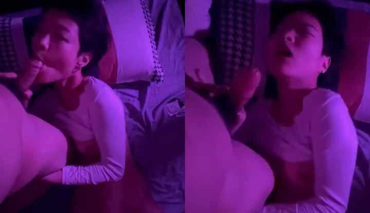 我舔得很认真，是不是很乖