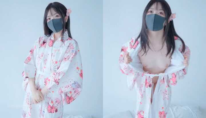 气质和服拍摄花絮，偷偷露奶应该没有人发现