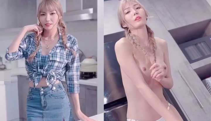 超长腿正妹到府私厨娘芷媗