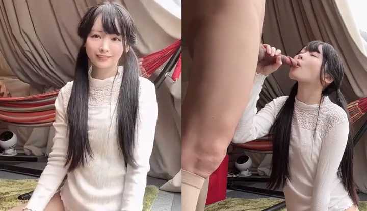 超淫营地性爱 精致容颜一口含住龟头 粗长肉棒突破子宫 内射嫩穴迷离高潮