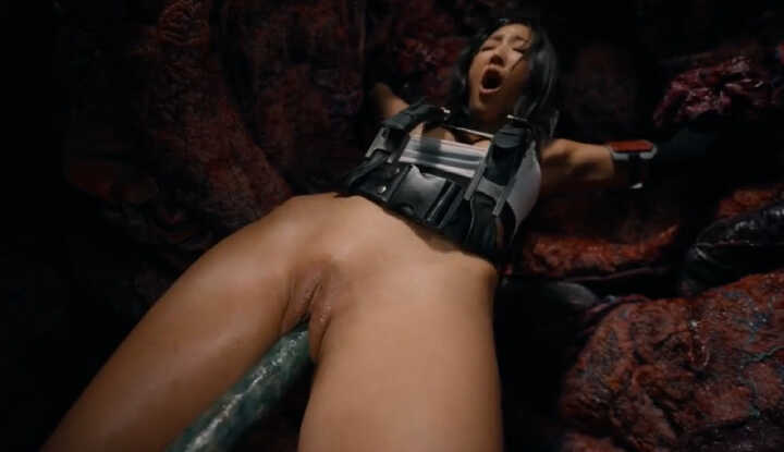 水川菫奇幻猎奇触手大战 蒂法穿越森林遇巨型触手怪物 毒雾催情狂插到失神高潮！(OF_260120)