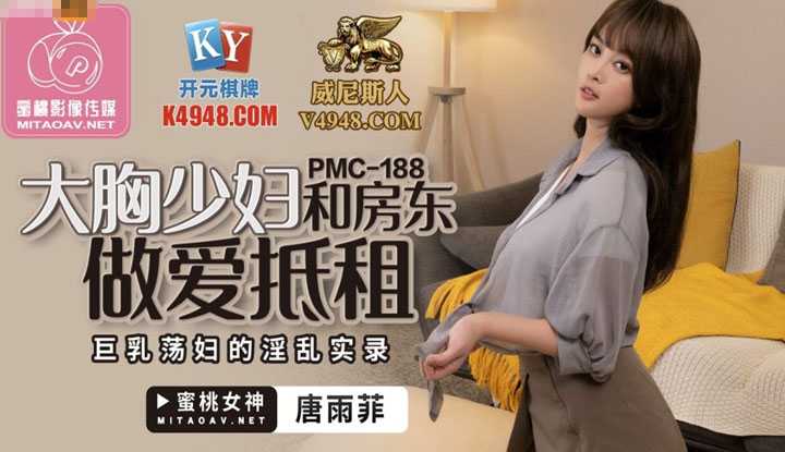 大胸少妇和房东做爱抵租 巨乳荡妇的淫乱实录 (PMC188)