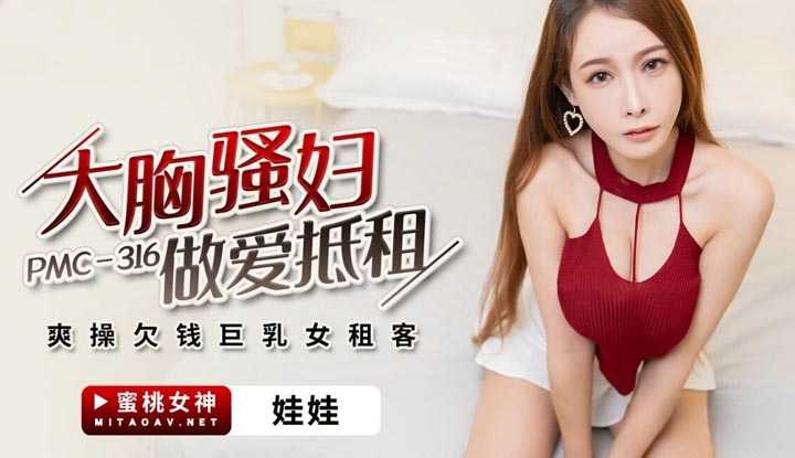 大胸骚妇做爱抵租 爽操欠钱巨乳女租客 (PMC-316)