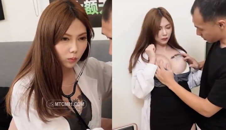 美胸女家庭医师被我玩动到不行 (PMH-006)