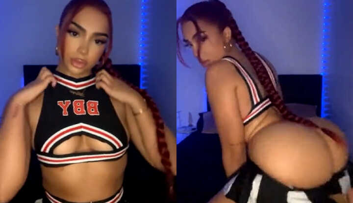 Mel popss 身为一个啦啦队员，必须用极品翘臀帮你加油打气