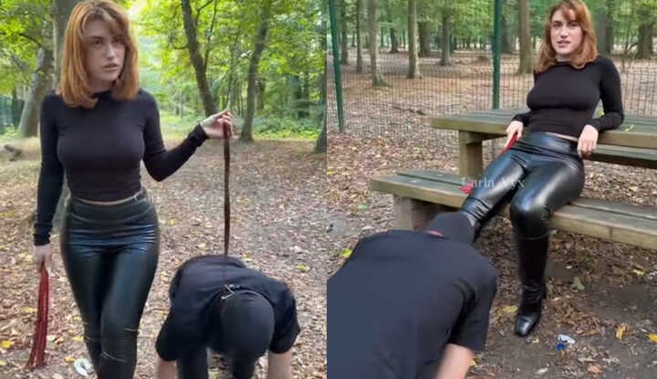 Carla vyx-Carla养了一只乖狗狗 MYM video leak