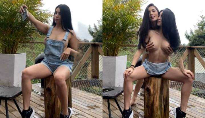 O站大神 Hannamiller～和姊妹在空旷处大胆调情