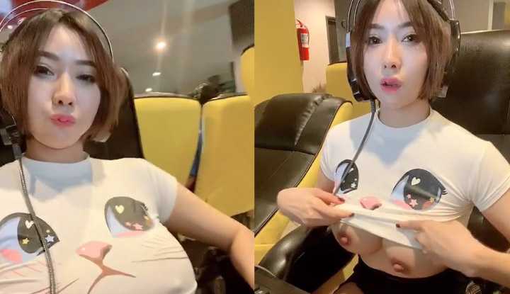 在网吧露巨乳居然都没人发现