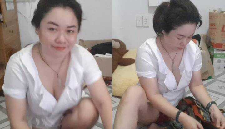 ladyvietnam喜欢大家盯着她的胸部看