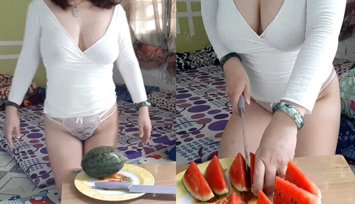 美乳主妇 ladyvietnam，夏天到了你想吃哪一颗西瓜