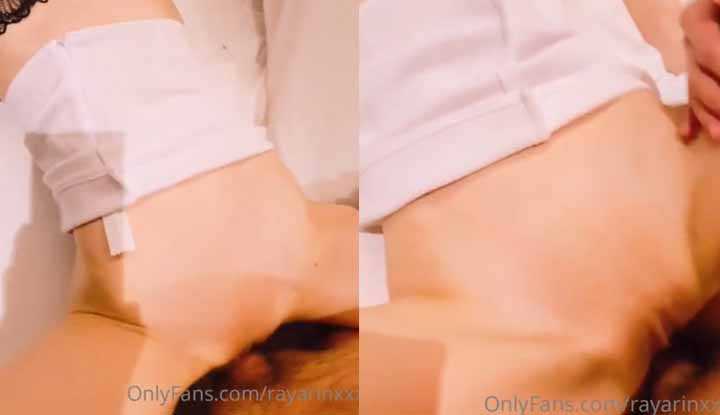 这是一段恋爱初期的视频，刚恋爱就是会疯狂打炮～