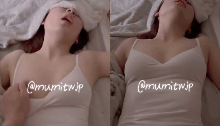 睡到一半偷袭老婆